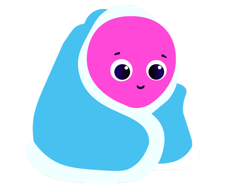 Constantine in a blanket