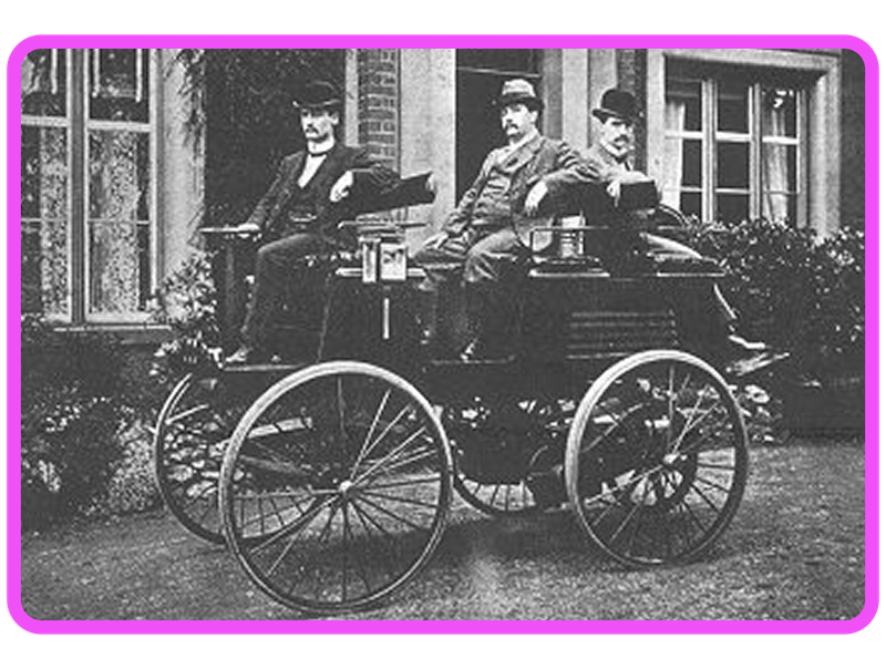 An electric car built in England in 1895 by Thomas Parker
