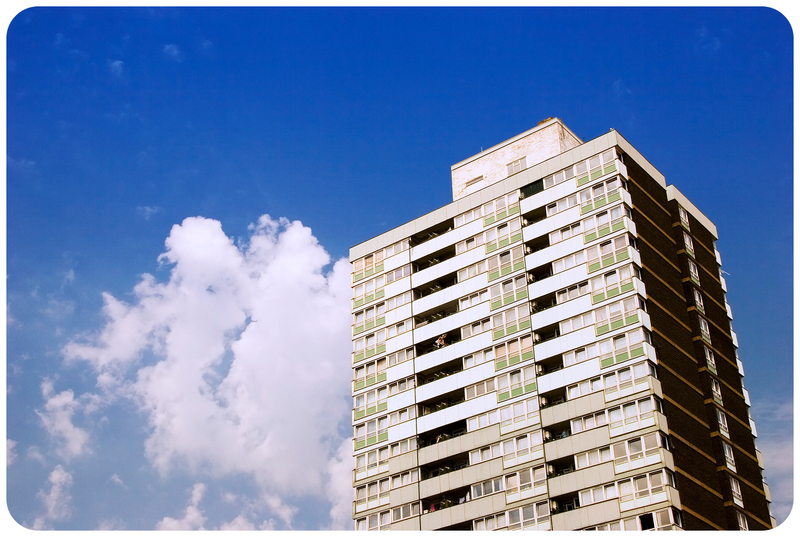 Solar panels on a roof