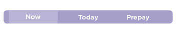 An image of the Trio Touchbutton IHD options bar