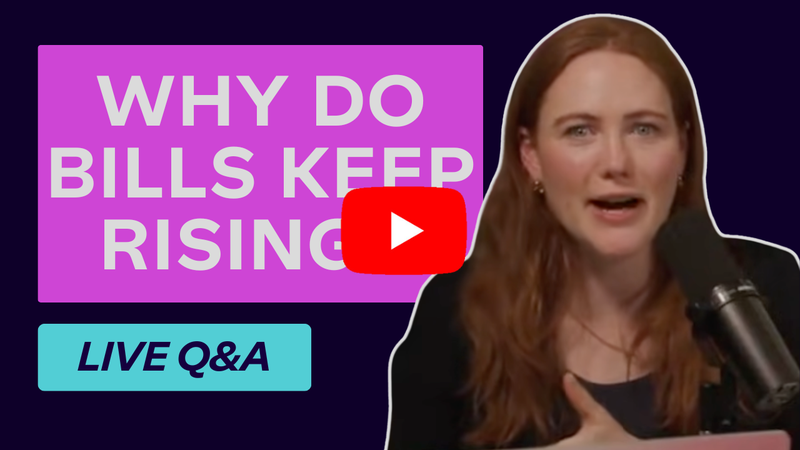 Alex from Octopus with the text 'why do bills keep rising?'