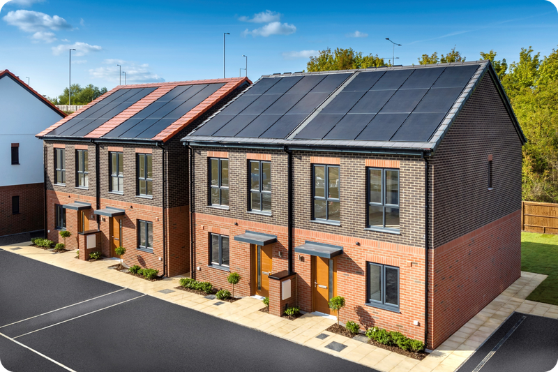 A photo of a Cosy Heat Pump with Which? award logo ontop