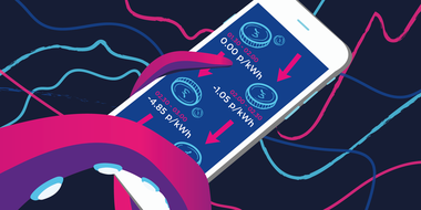 phone held up with tentacles