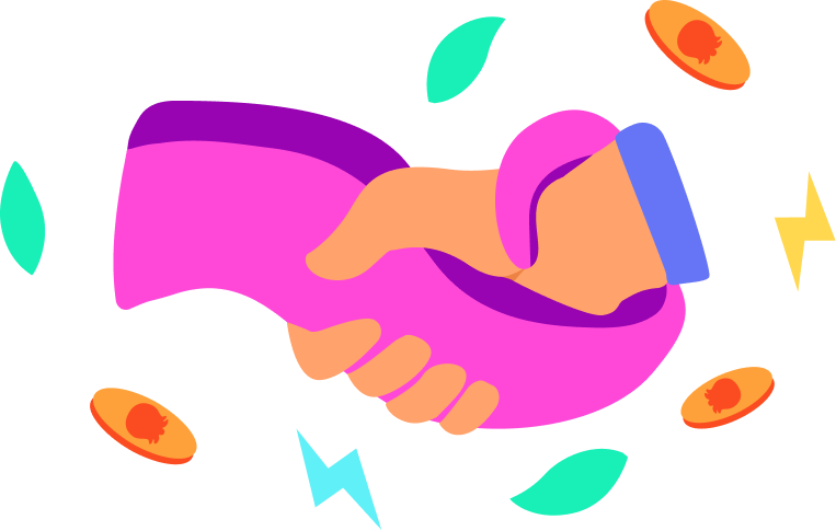 Shaking hands (and tentacles) on a great, direct deal