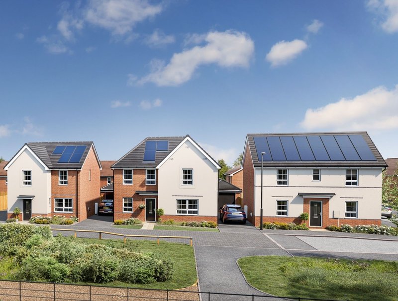 Rendering of Zero Bills homes