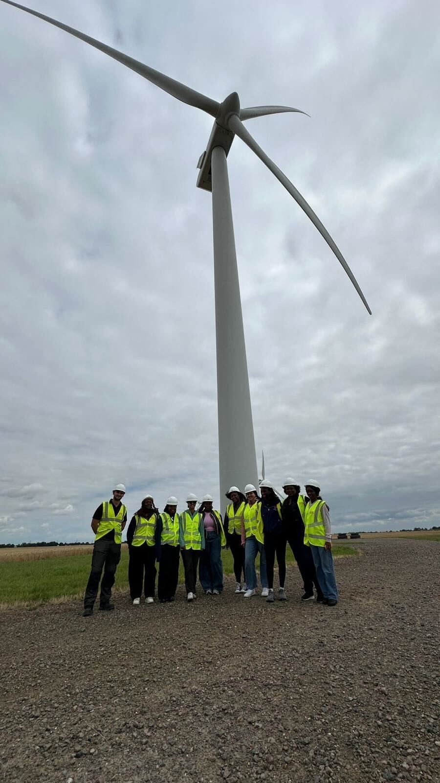 interns wind turbine