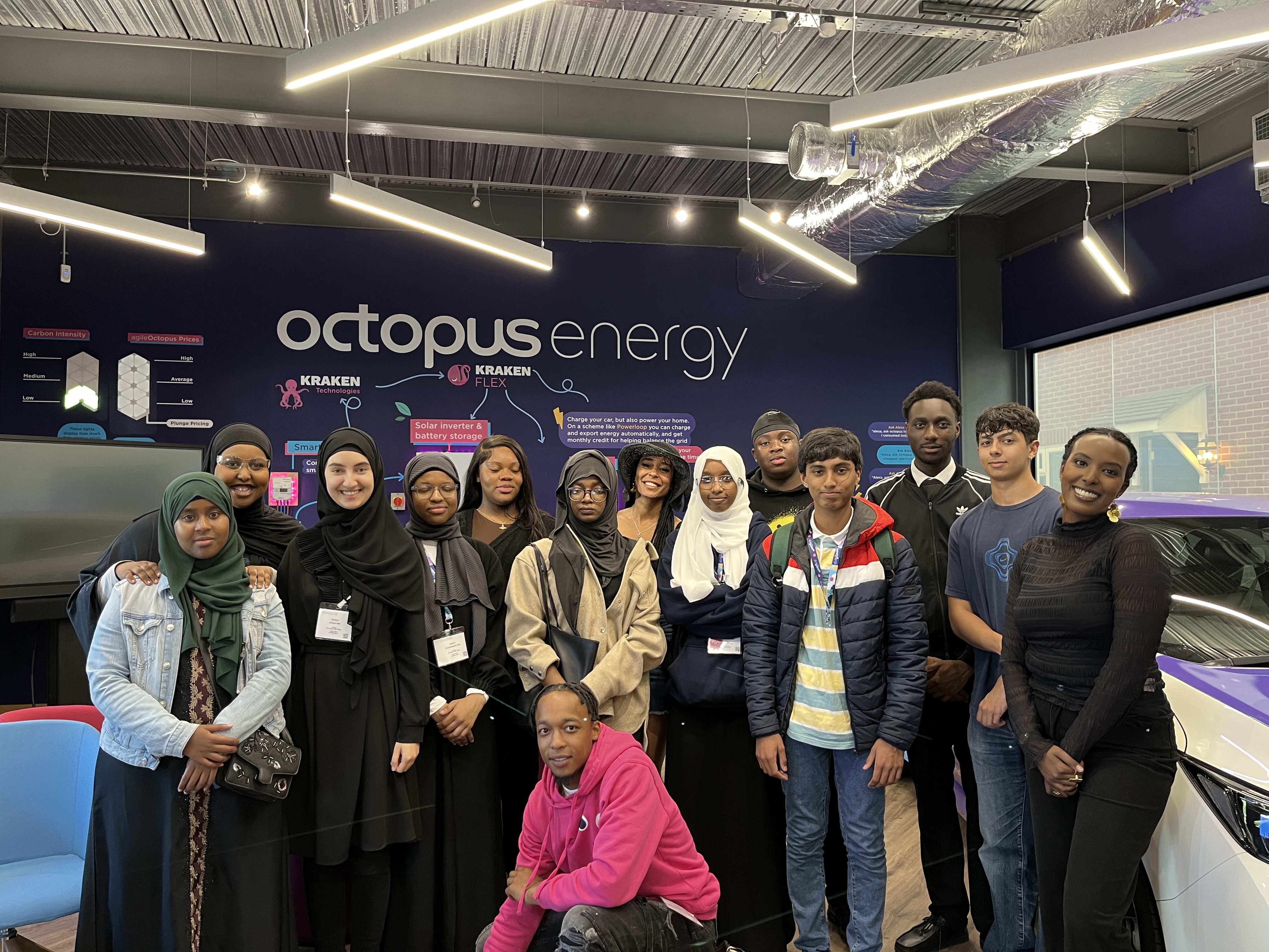 the octopus energy equality foundation workshop students