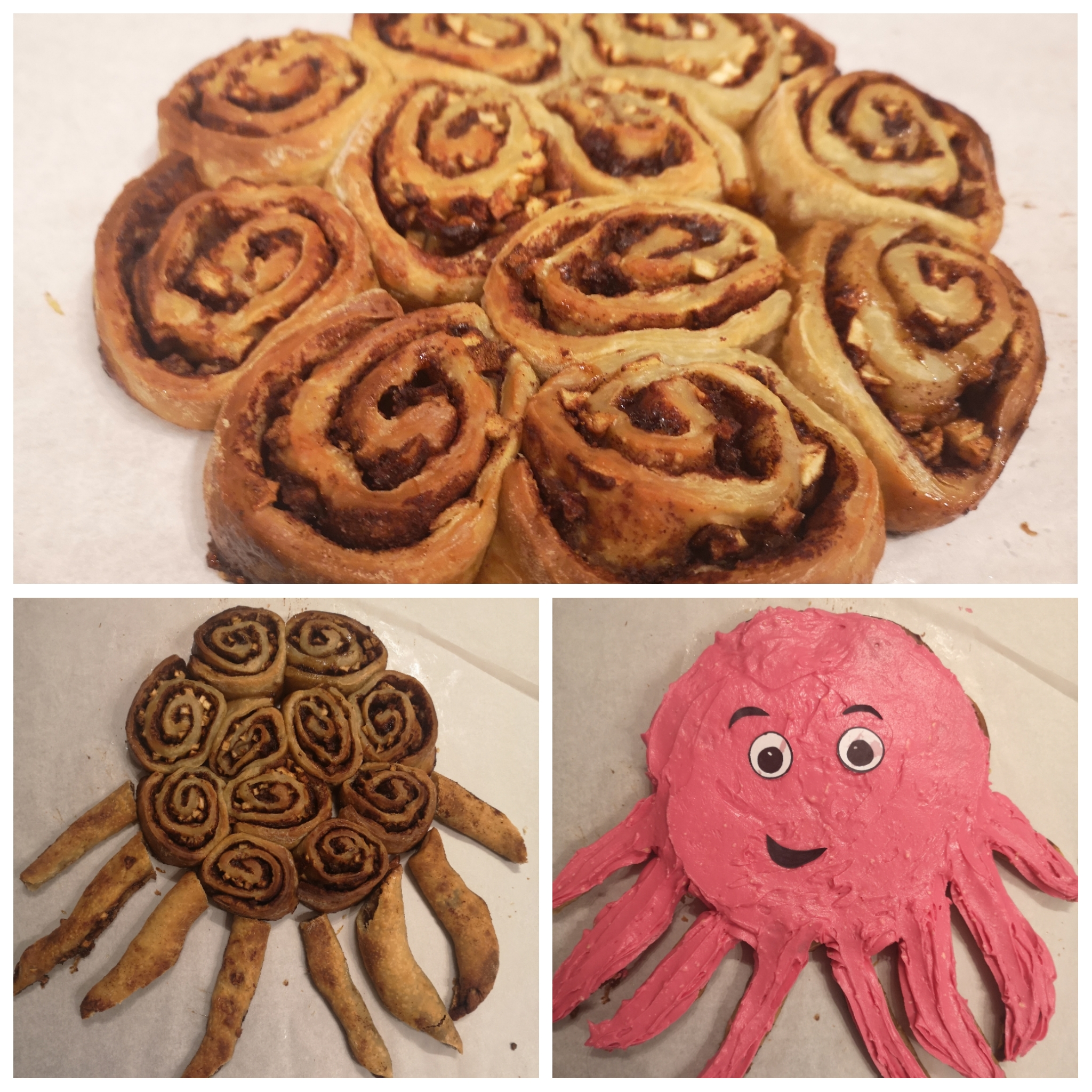 Apple and Cinnamon tear and share