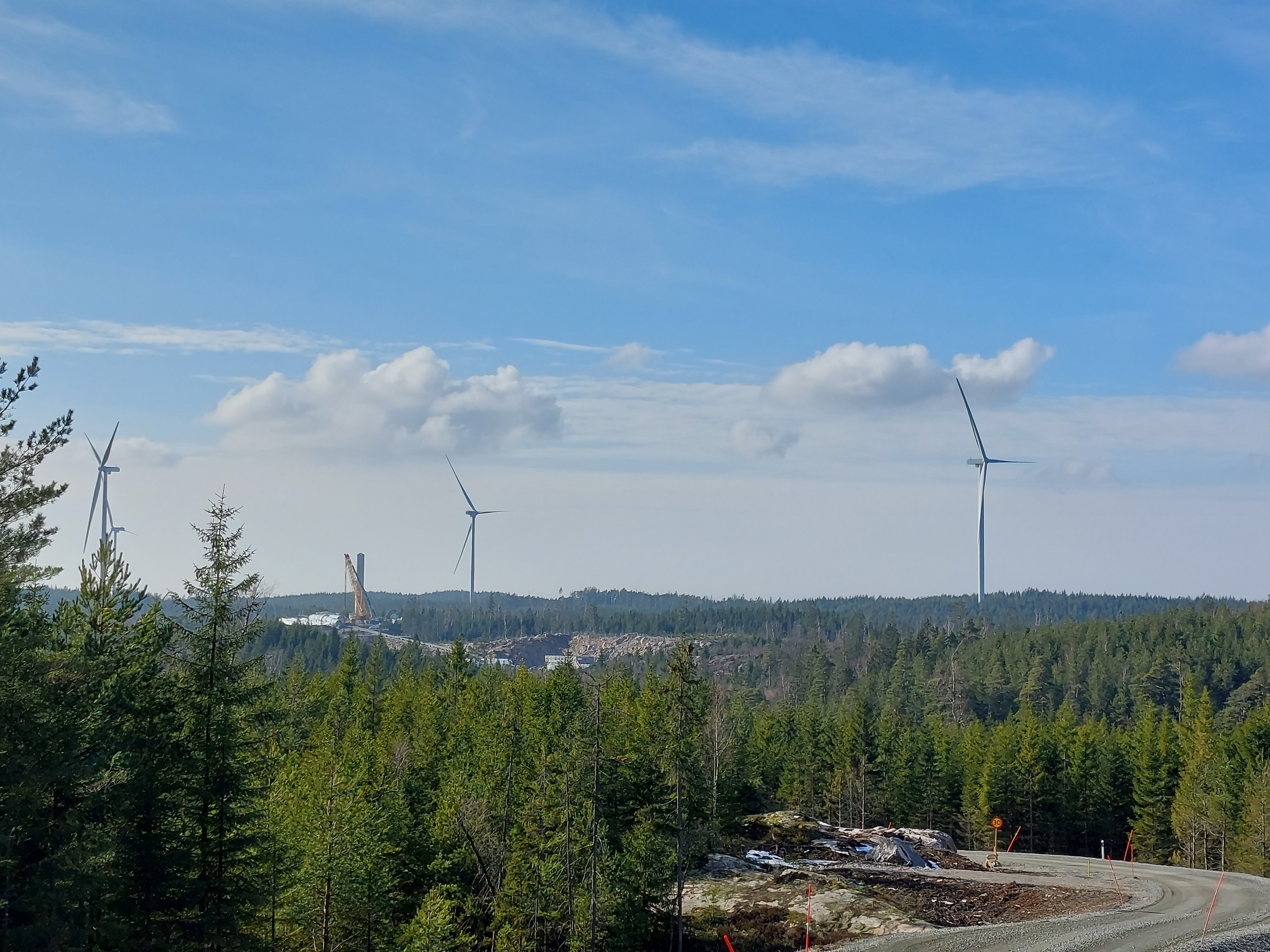 Rodene Wind Farm in Sweden