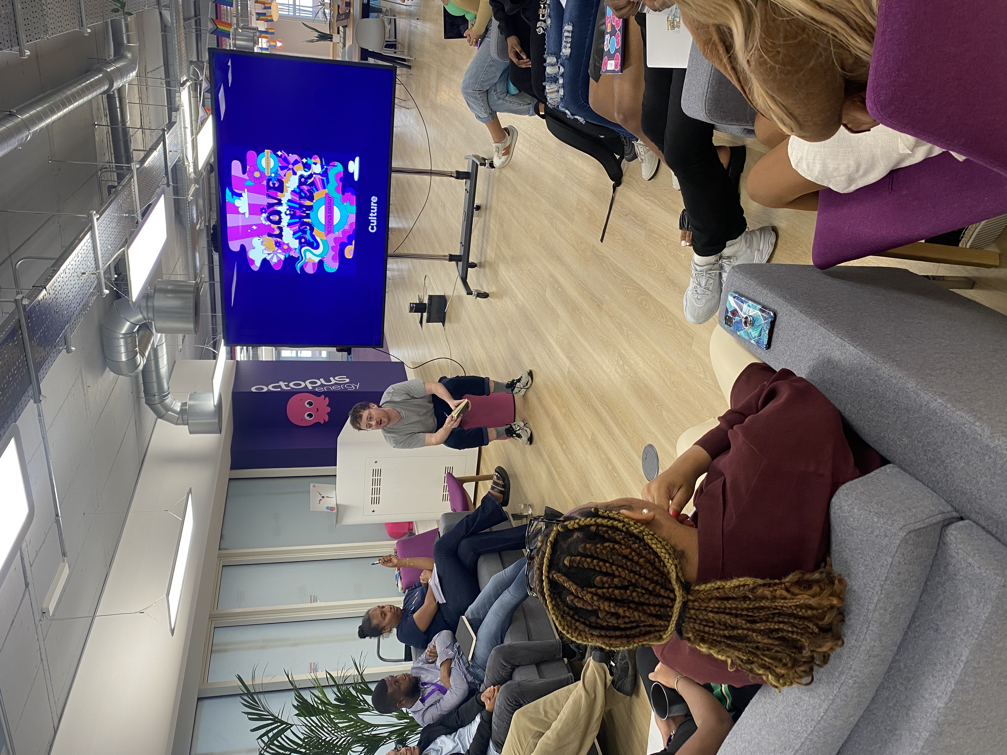 james doyle with interns