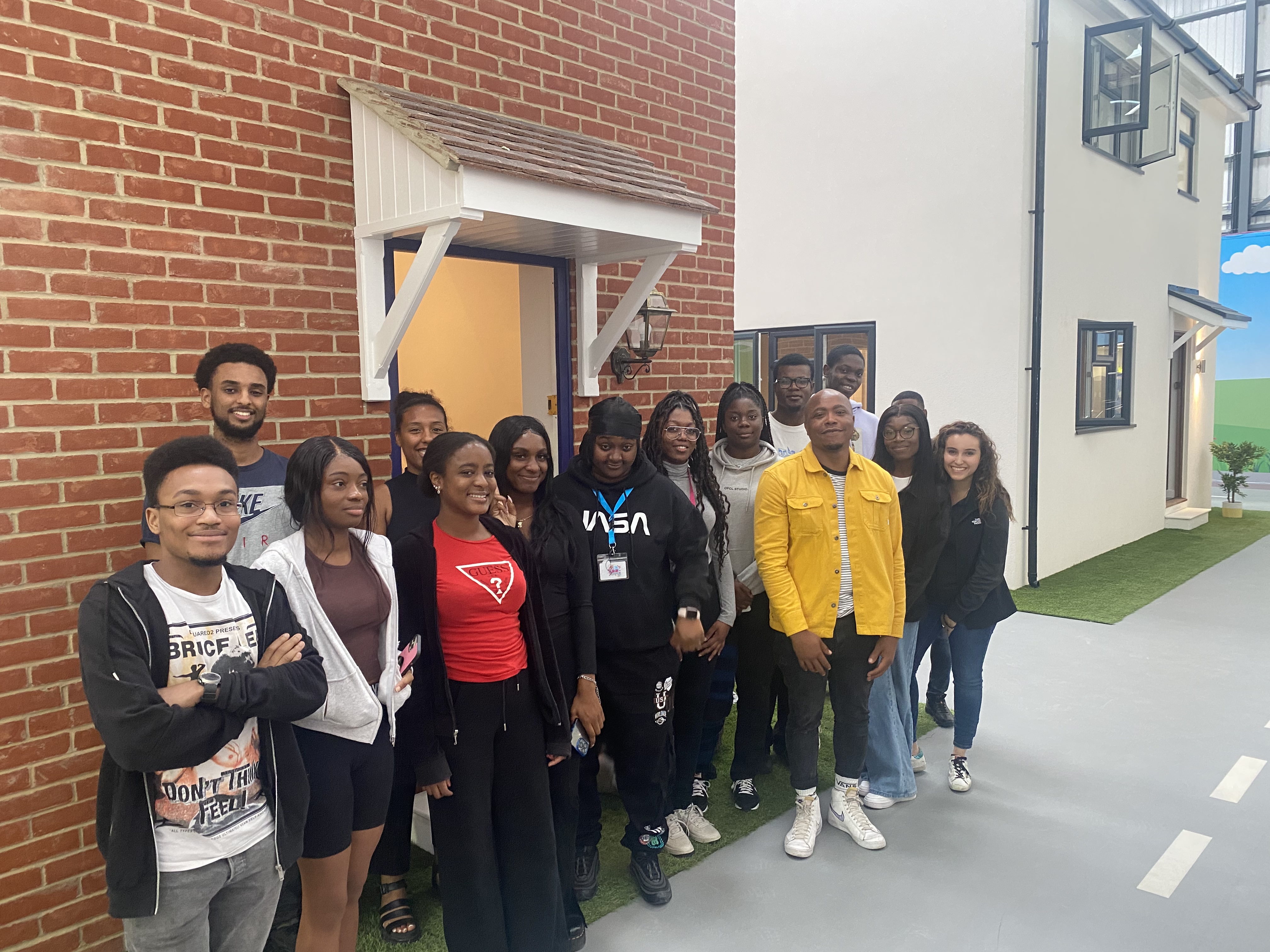 interns on day trip to slough