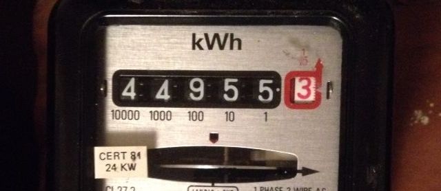 Traditional analogue meter