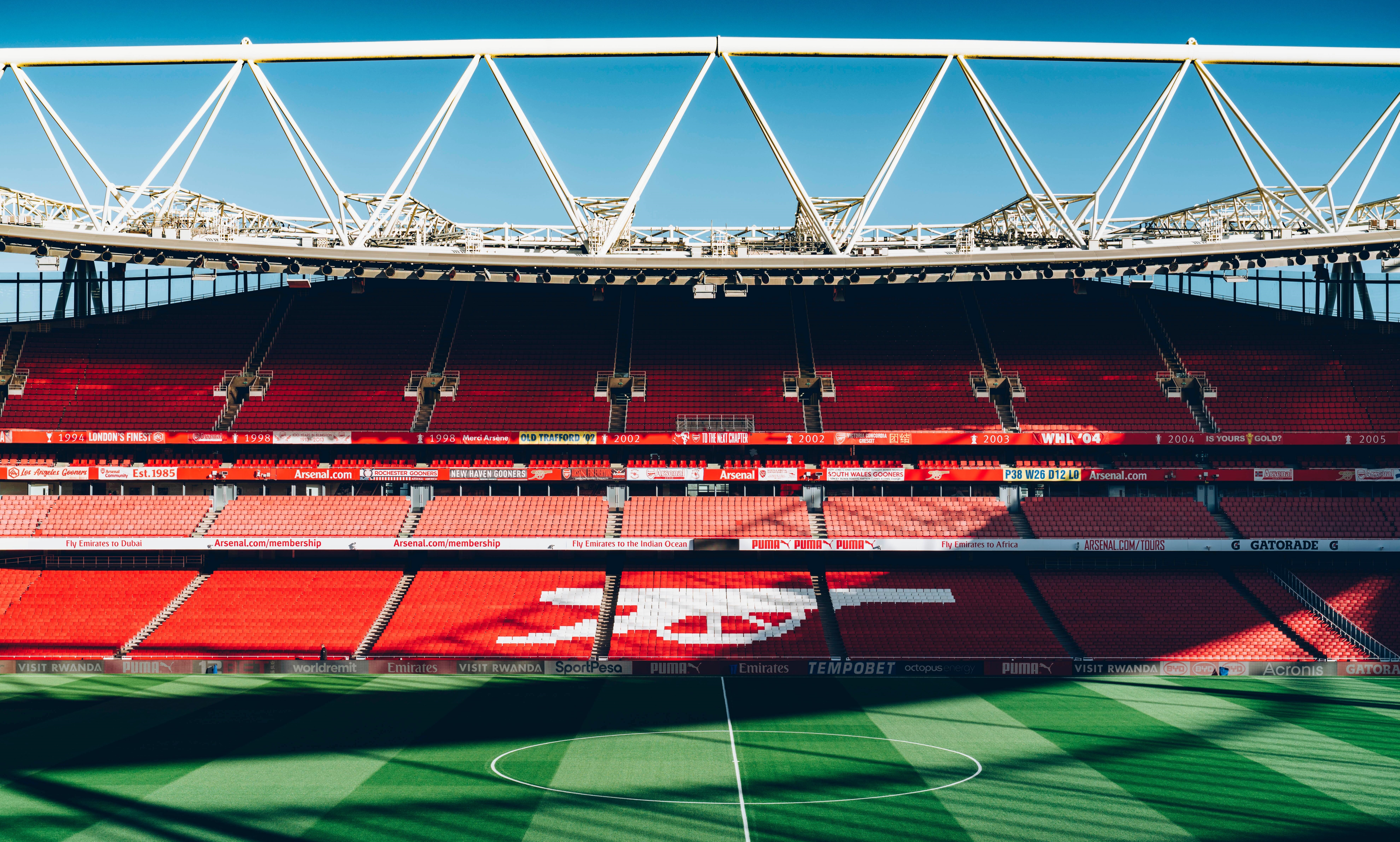 An image of the Arsenal Stadium