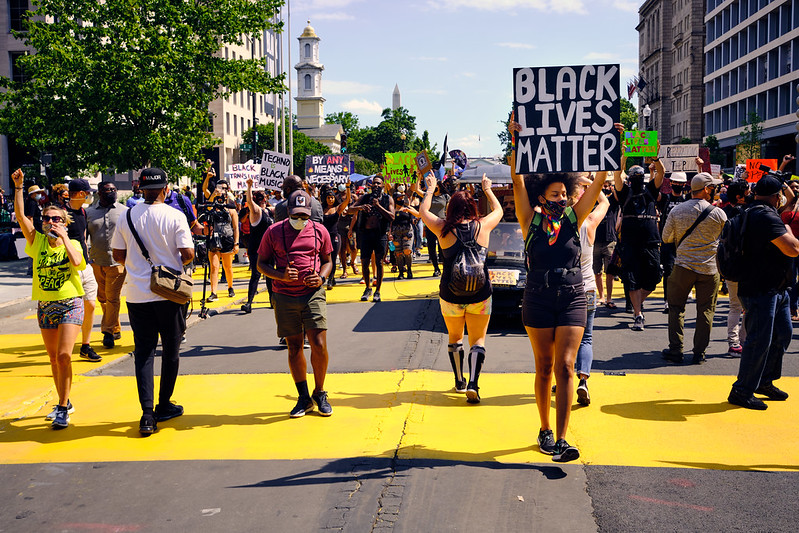 BLM protest