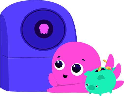Constantine the Octopus with a Cosy heat pump