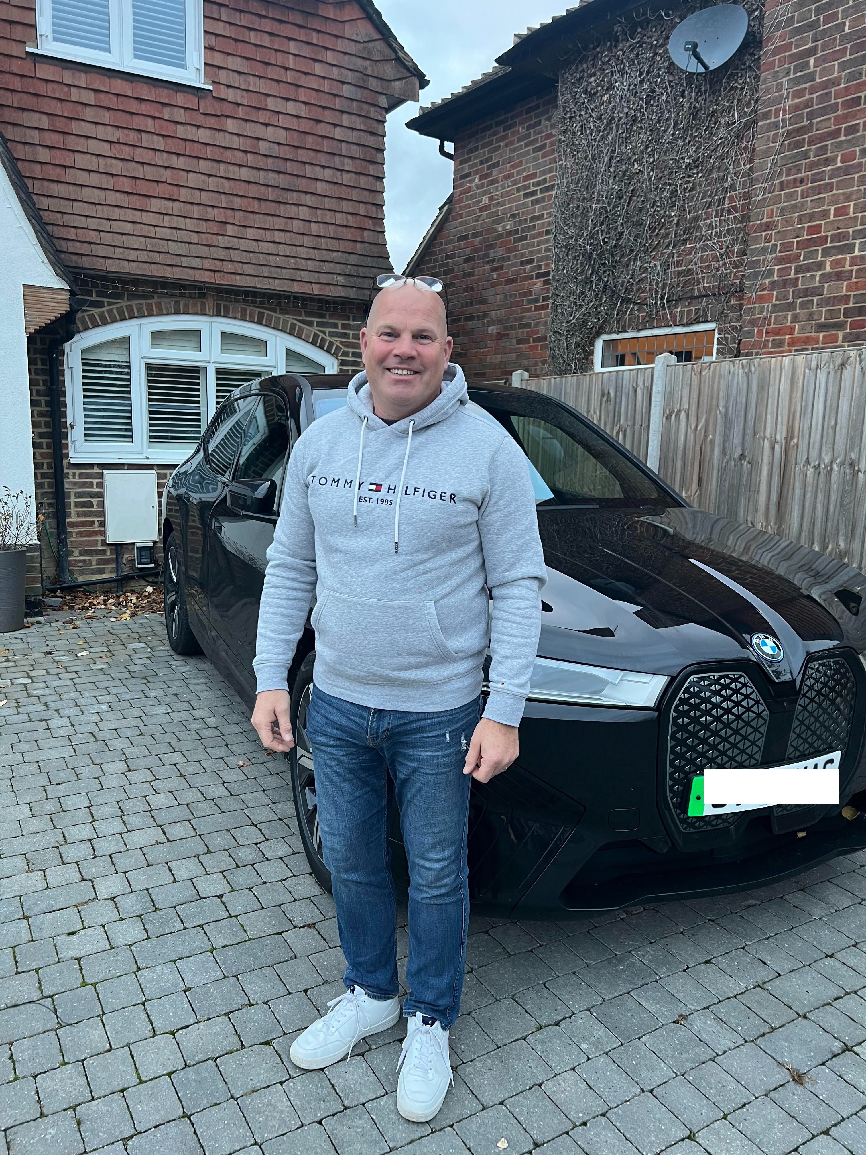 customer andy with ev