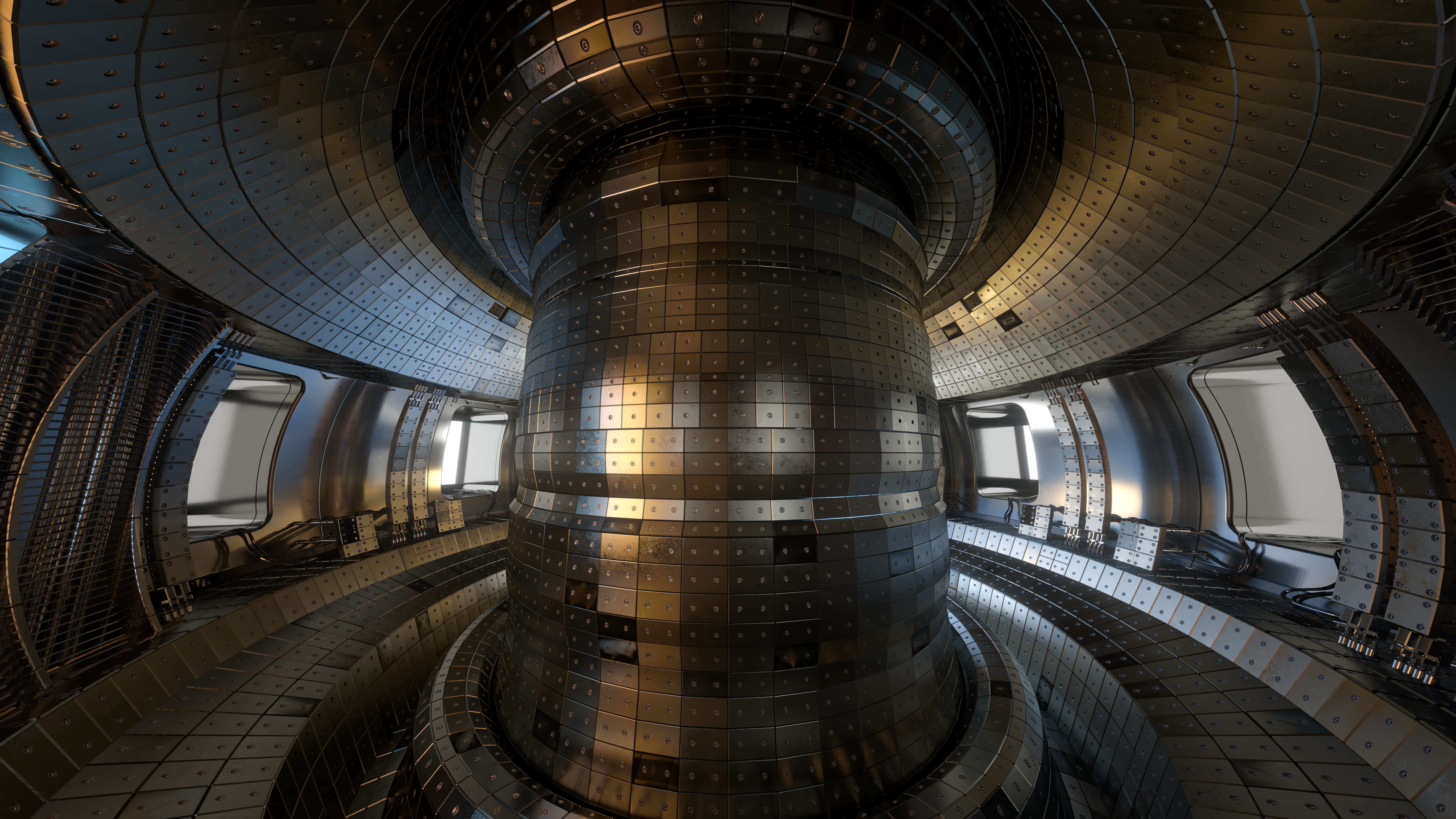 The fusion reactor at Tokamak