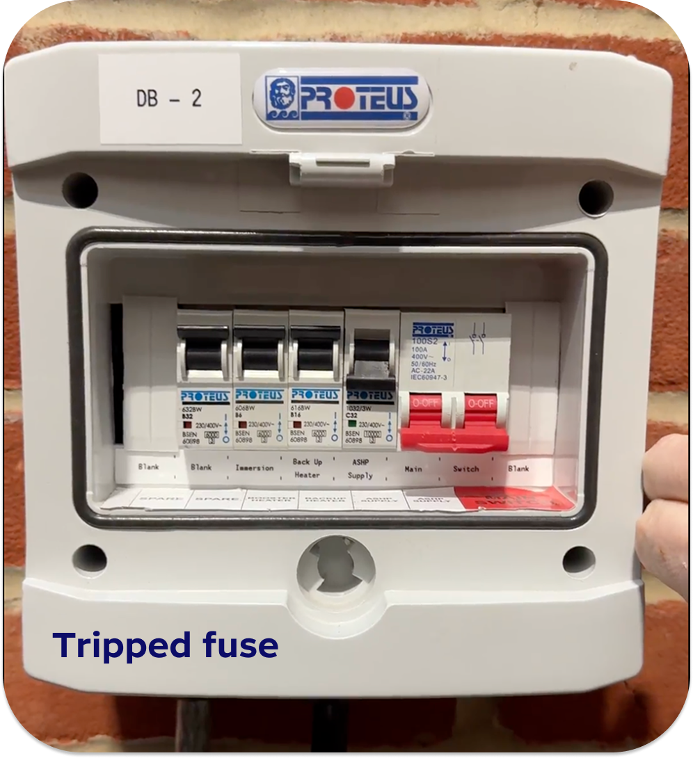 Tripped Fuse