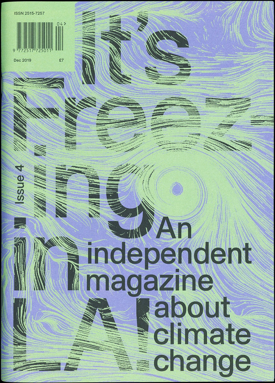 It's Freezing in LA - a magazine about climate change front cover