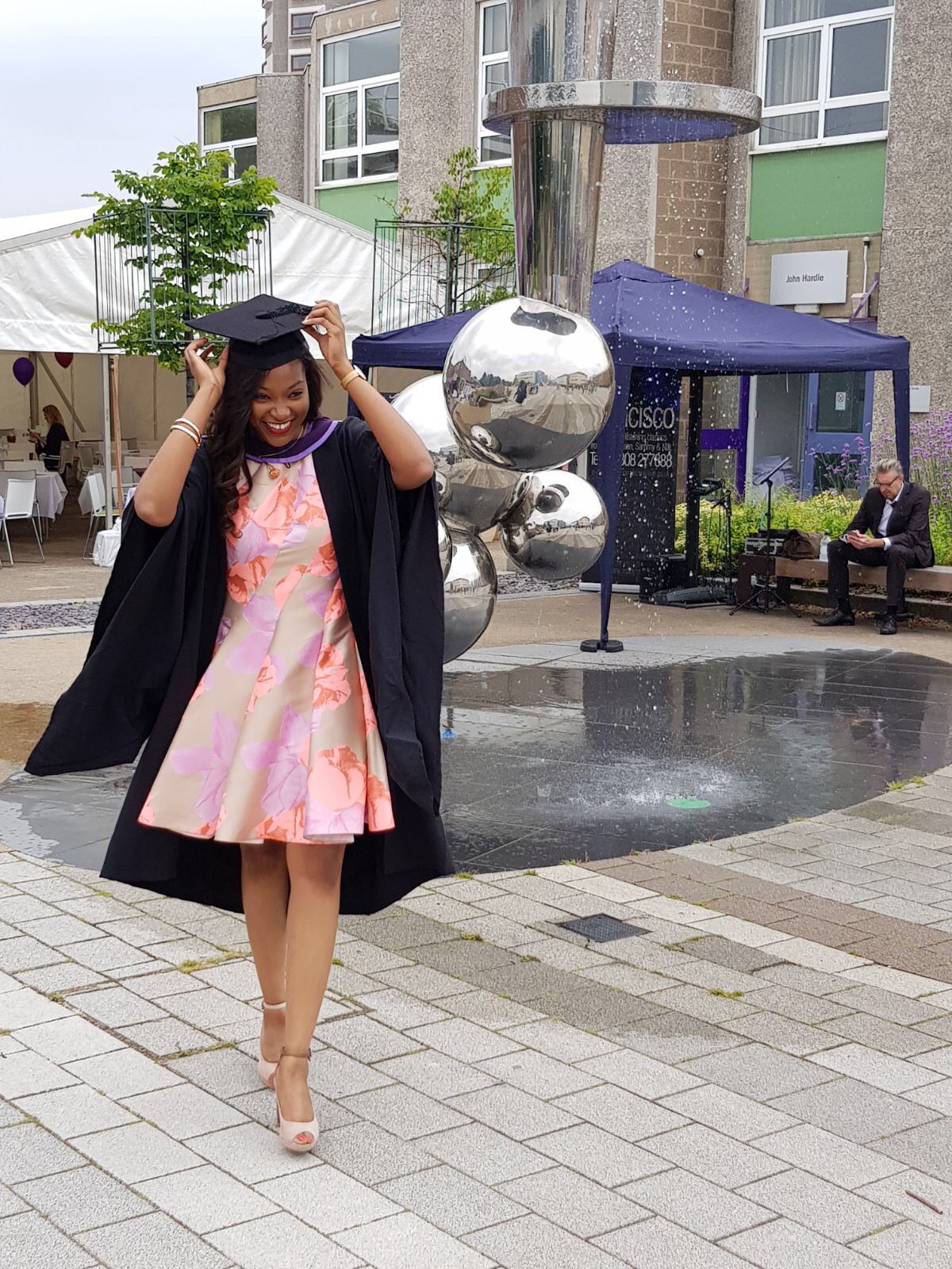 Oyin at Graduation