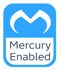 Mercury-enabled logo