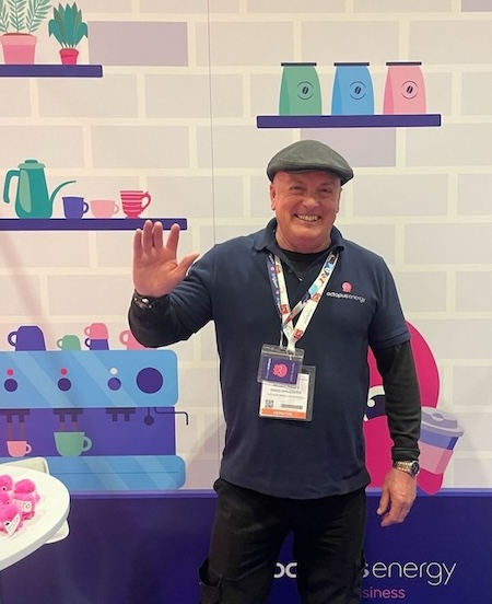 Dave, one of our team members, at an OEB event.