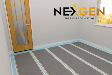 An image of nexgen on the floor of a room