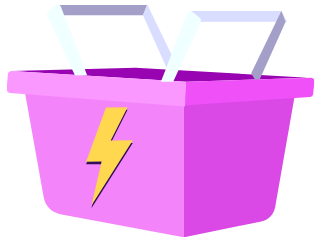 A shopping basket of electricity