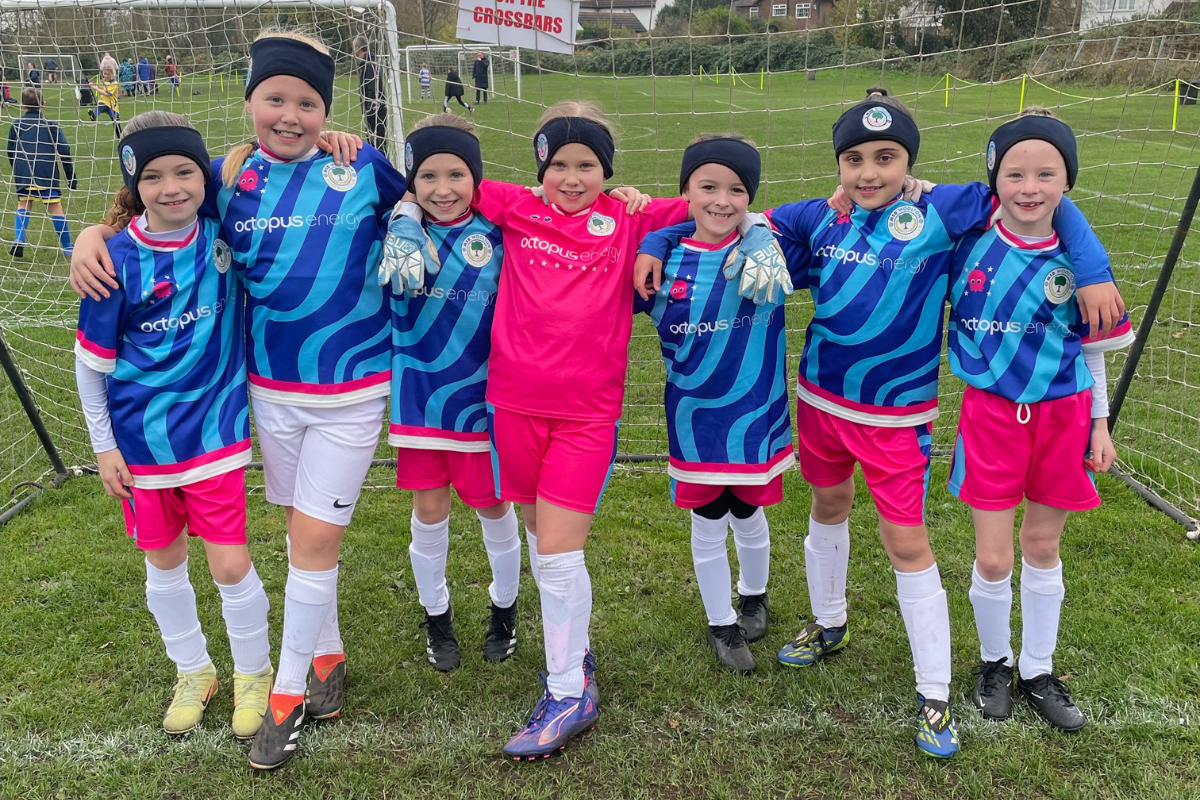 Woolton Celta U9 Girls team picture