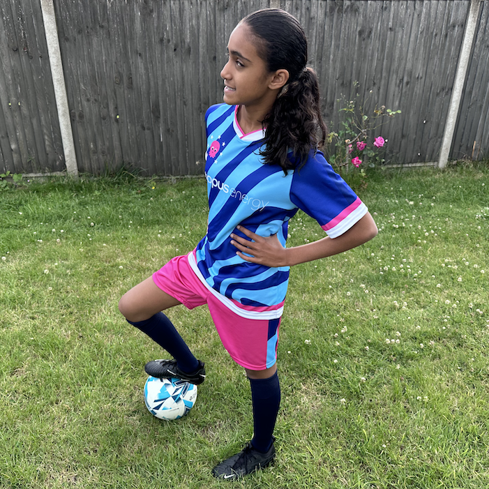 A photo of Octopus football kit