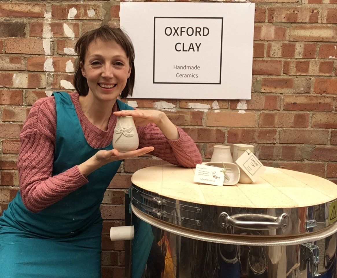 An image of oxford ceramics founder Catherine Tomlinson
