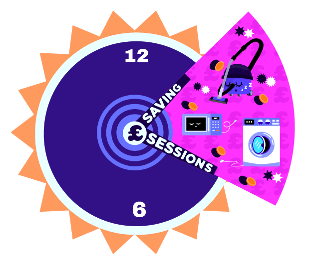 Saving sessions icon