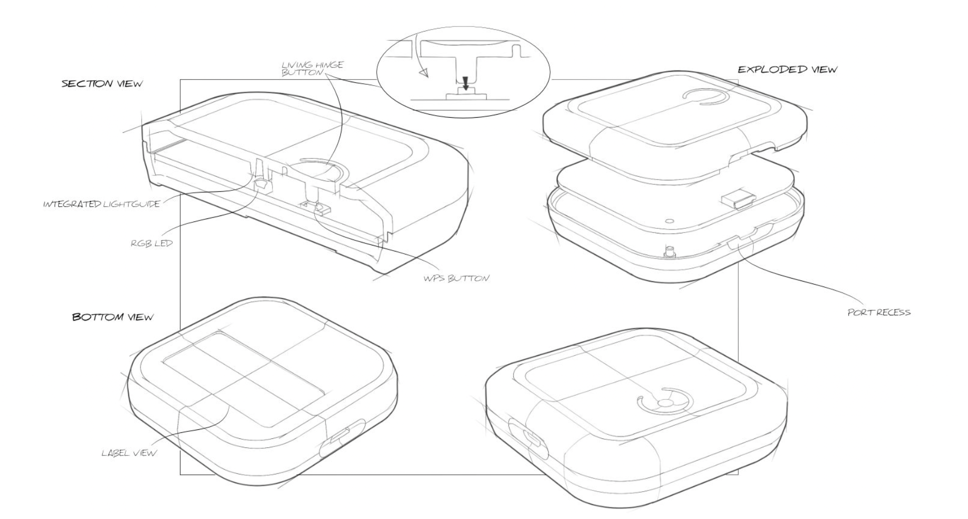 An early photo of the Octopus Home Mini design
