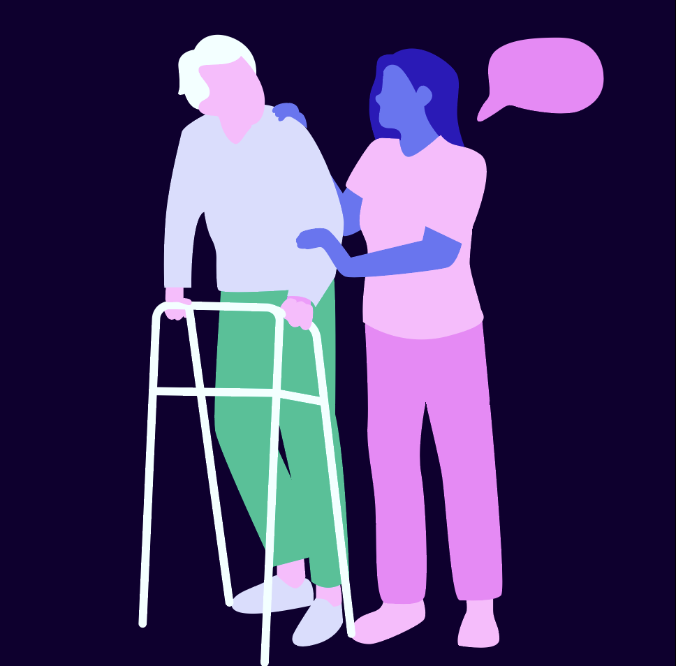 social worker illustration