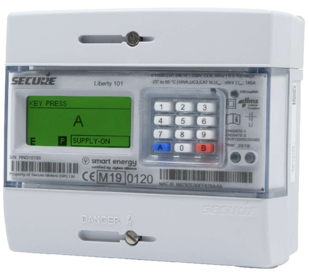 liberty 101 secure smets2 meter