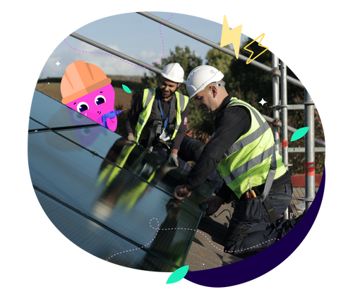 Building solar panels