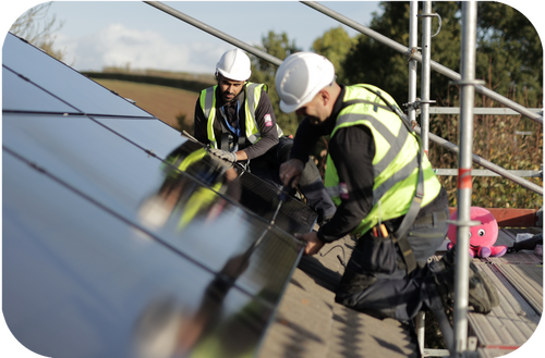 Control your heat pump from our app