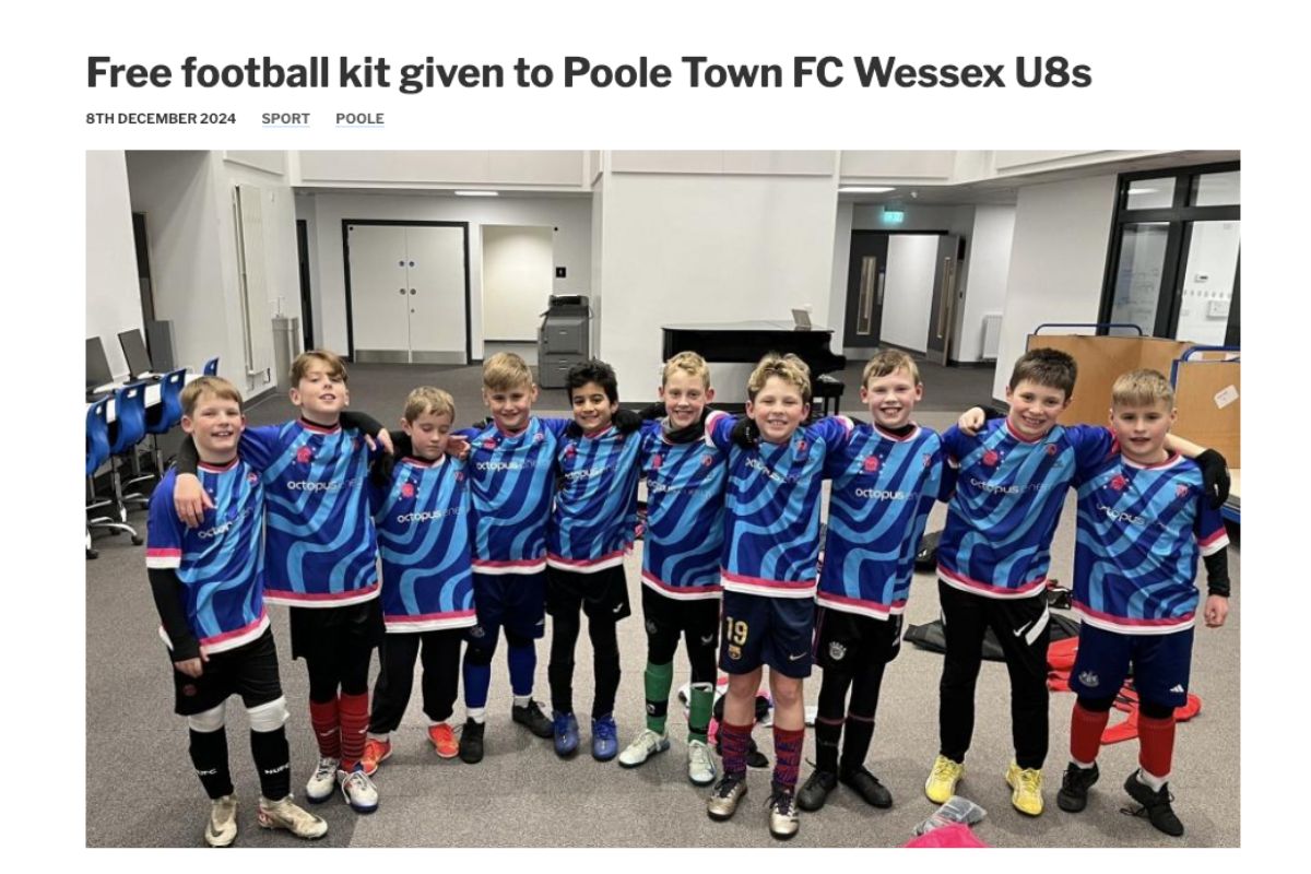 Grassroots teams news article
