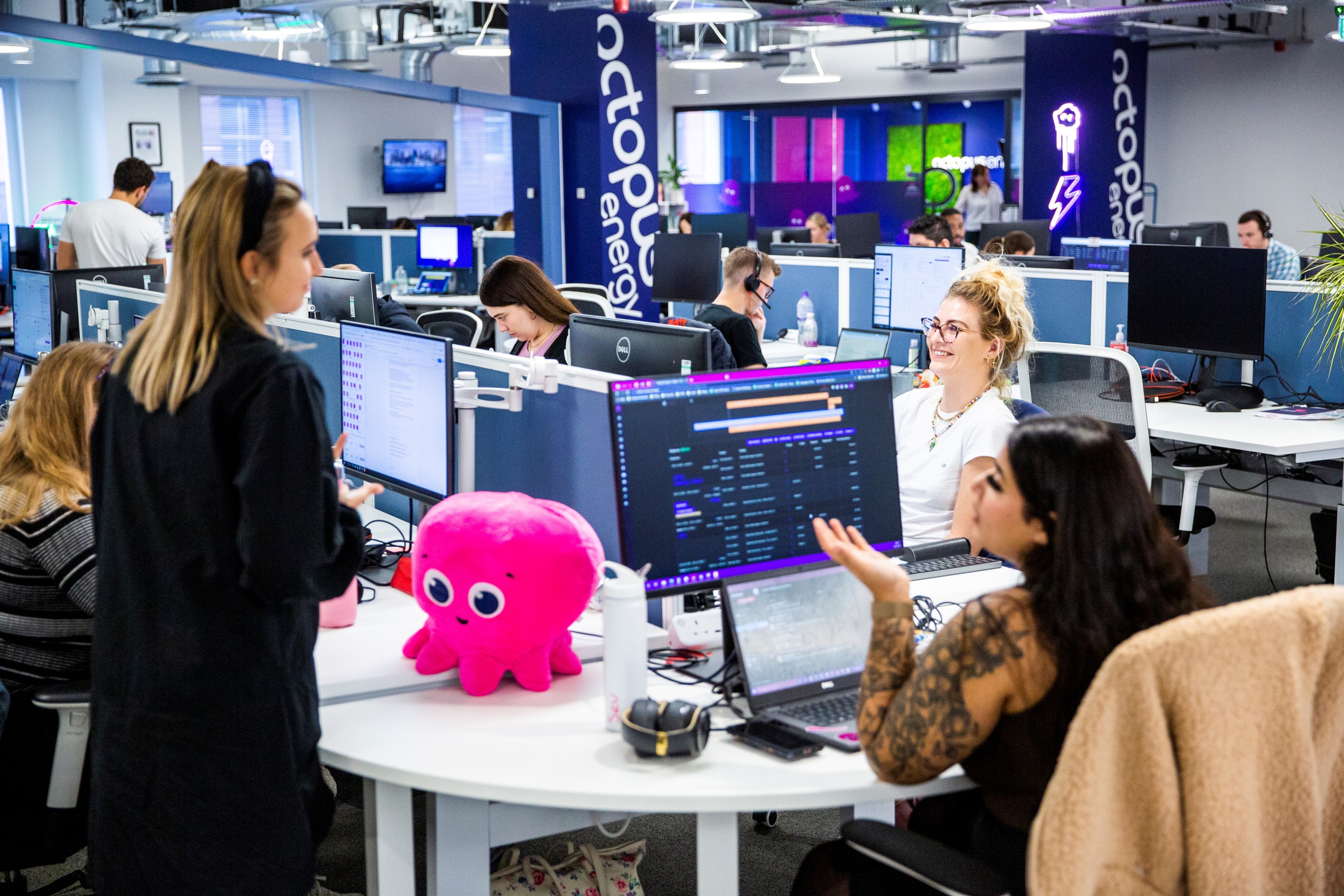 An photograph of the Octopus offices