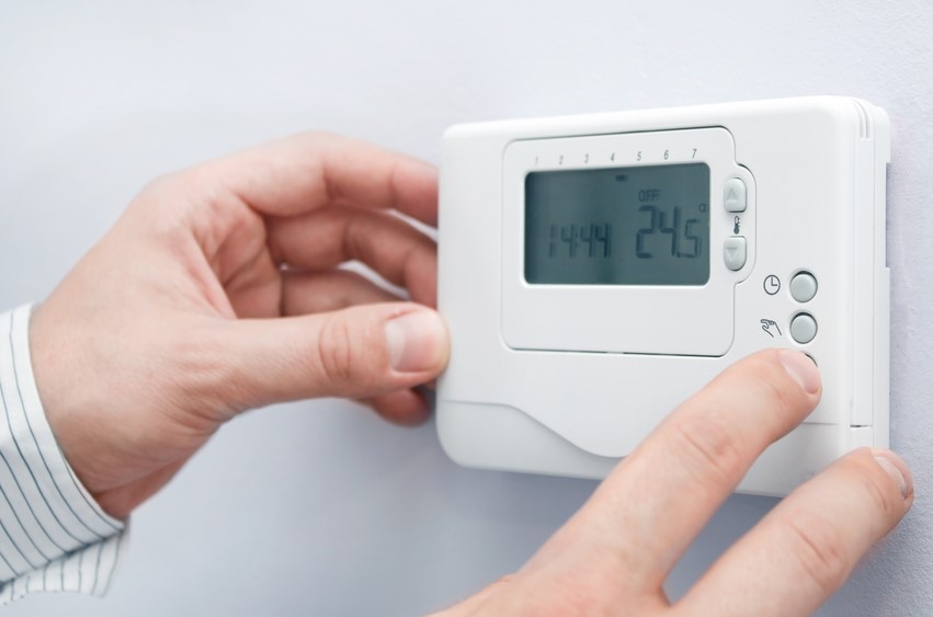 Image of a smart meter in-home display