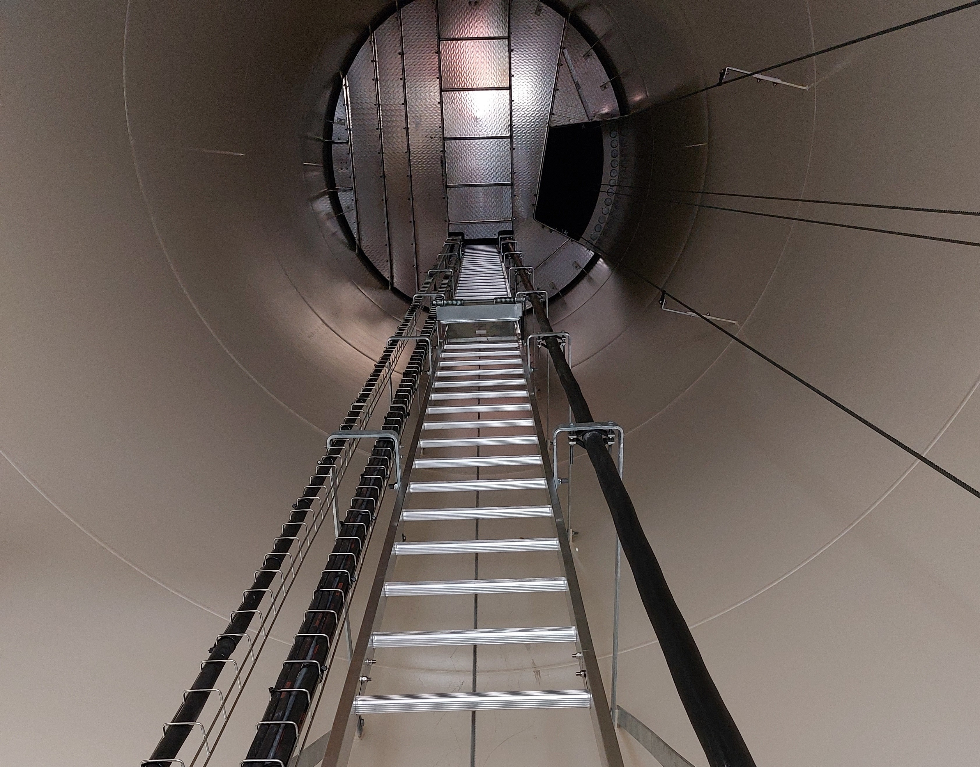 inside a turbine