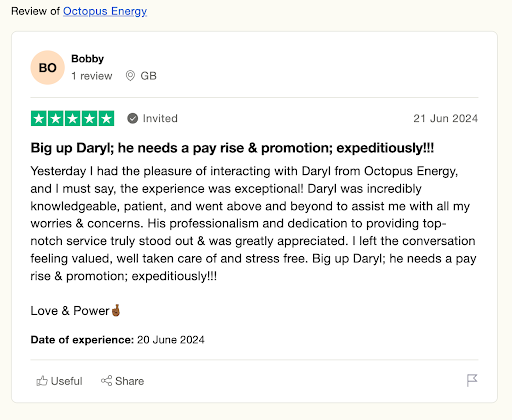 credit customer review
